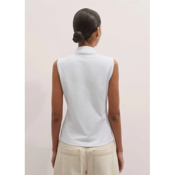 Me and Em Collared Layering Tank Top, view 6