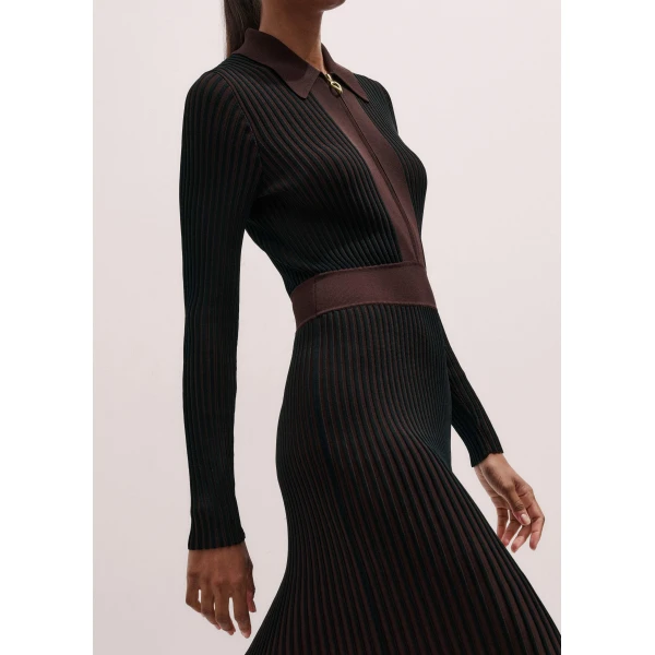 Me and Em Collared Maxi Dress, view 3
