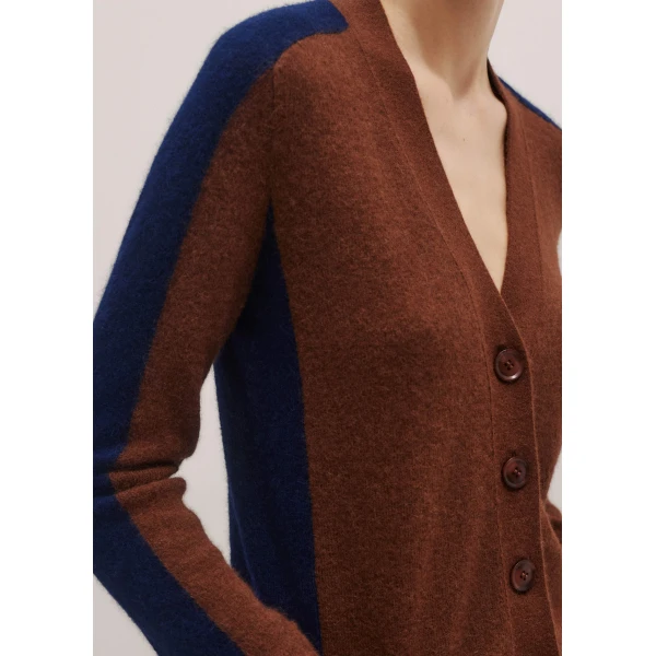 Me and Em Contrast Cardigan, view 2