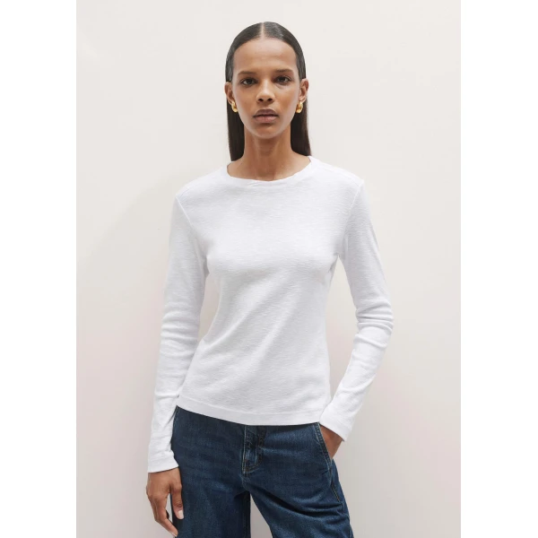 Me and Em Crew Neck Long Sleeve Tee Top, view 4