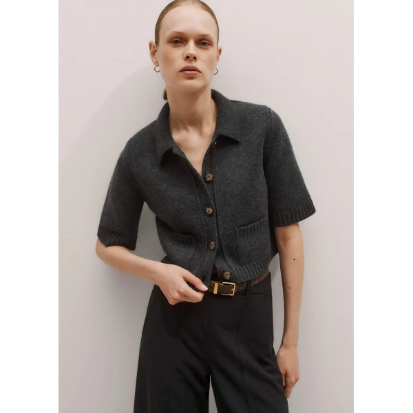 Me and Em Crop Knit Jacket, view 6