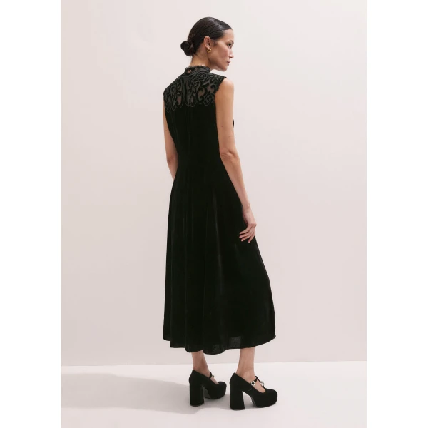 Me and Em Embroidered Midi Dress, view 2