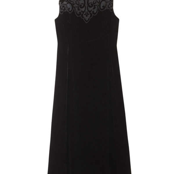 Me and Em Embroidered Midi Dress – luxury British Black in Me and Em exclusively at Coveti