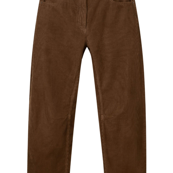 Me and Em Engineered-Leg Pant – luxury British Brown in Me and Em exclusively at Coveti