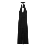 Me and Em Evening Jumpsuit – luxury British Black in Me and Em exclusively at Coveti