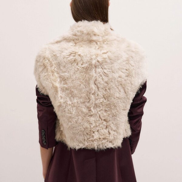 Me + Em Evening Layering Shrug – luxury British Neutrals in Me and Em exclusively at Coveti
