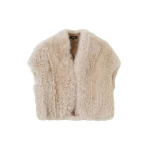 Me and Em Evening Layering Shrug – luxury British Neutrals in Me and Em exclusively at Coveti