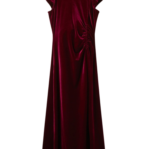 Me and Em Fluid Maxi Dress – luxury British Red in Me and Em exclusively at Coveti
