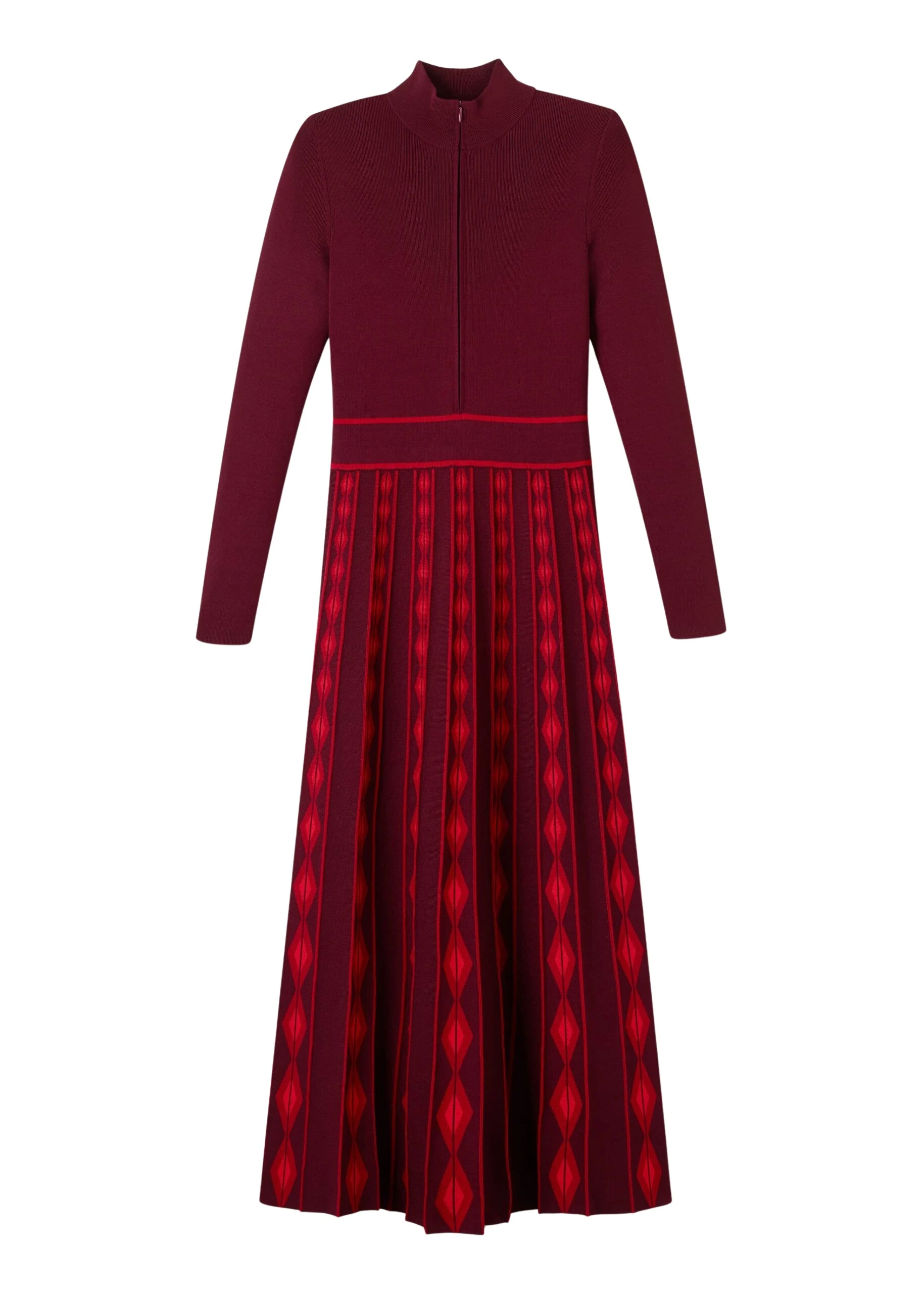 Me-and-Em-Half-Zip-Maxi-Dress-Coveti-7-scaled86507_nobg Me and Em Half Zip Maxi Dress – luxury British Red in Me and Em exclusively at Coveti