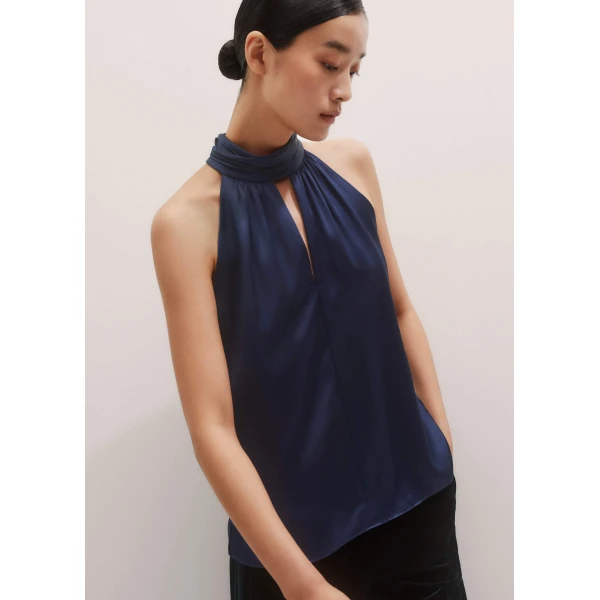 Me and Em Halterneck Top + Tie, view 6