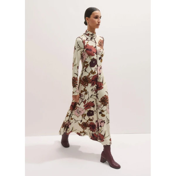 Me and Em High Neck Jersey Maxi Dress, view 2