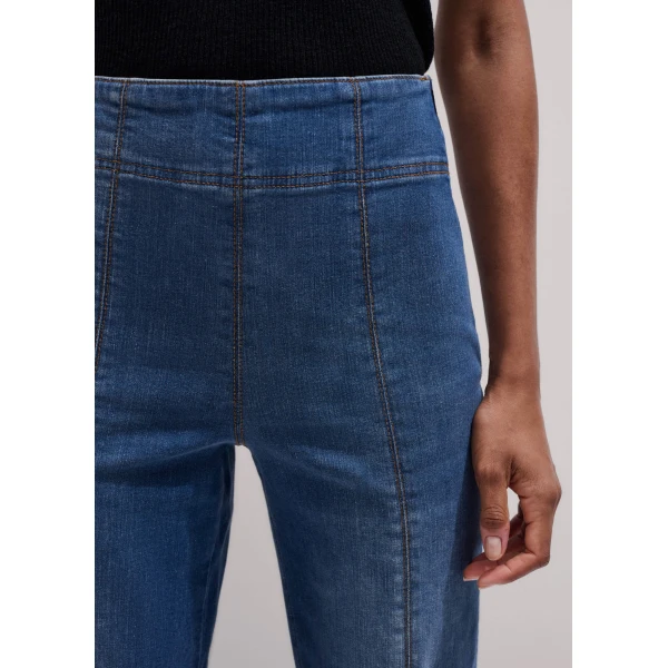 Me and Em Kick Flare Travel Jean, view 6