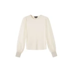 Me and Em Layering Blouse – luxury British Ivory in Me and Em exclusively at Coveti