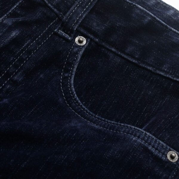 Me and Em Leg Elongator Jean – luxury British Blue in Me and Em exclusively at Coveti