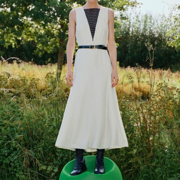 Me + Em Maxi Dress + Bandeau – luxury British Ivory in Me and Em exclusively at Coveti