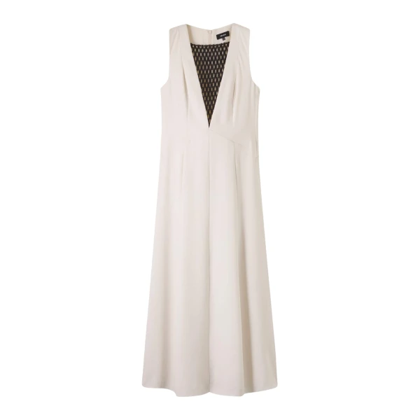 Me and Em Maxi Dress + Bandeau – luxury British Ivory in Me and Em exclusively at Coveti
