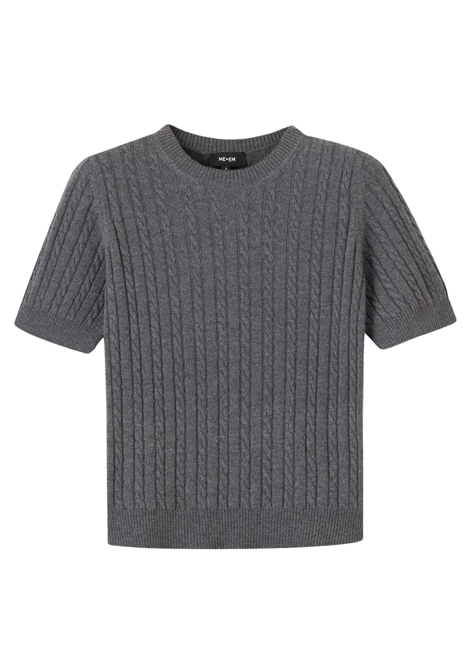 Me and Em Micro Cable Knit Tee