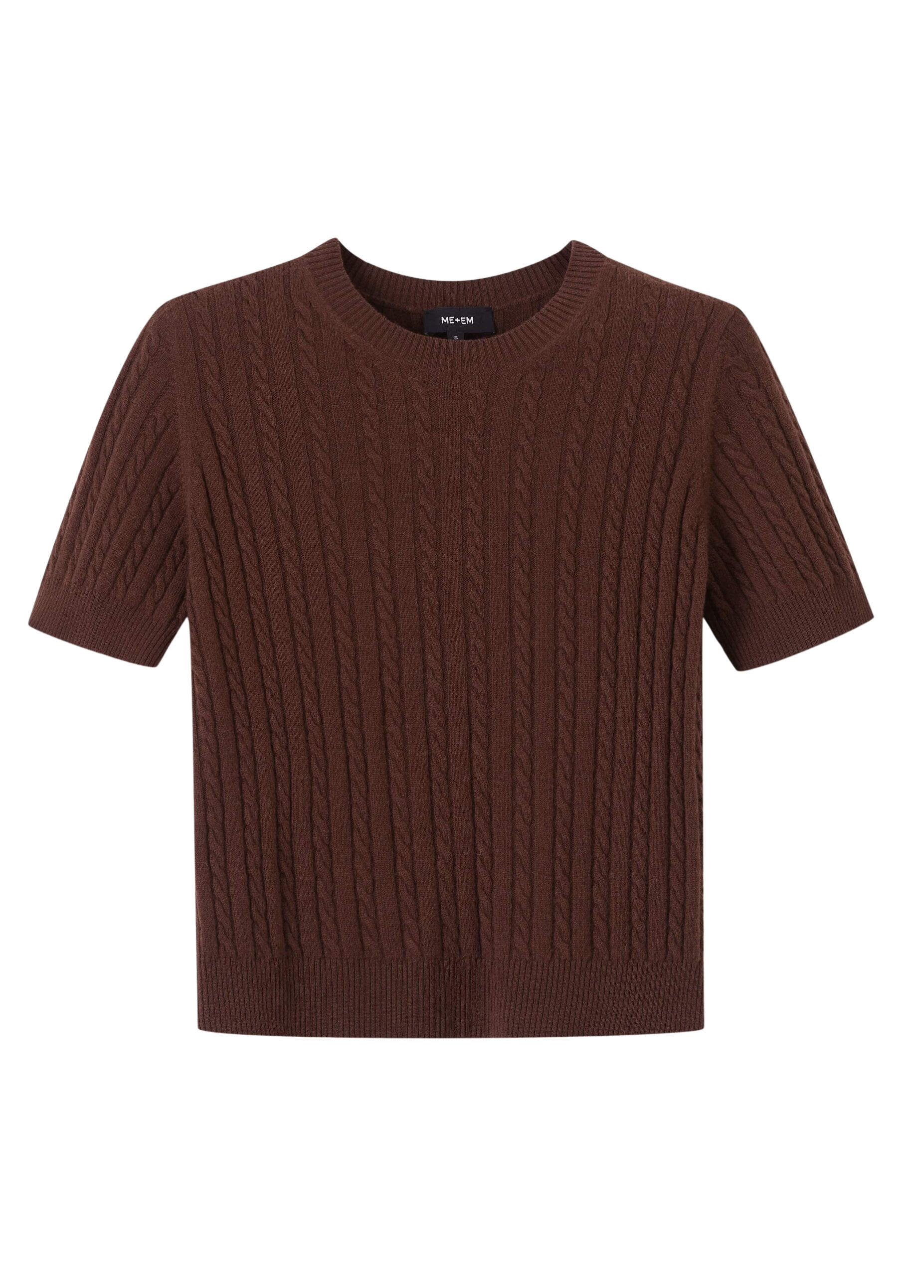 Me and Em Micro Cable Knit Tee