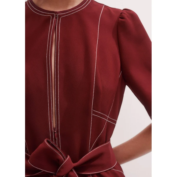 Me and Em Midi Dress + Belt, view 3