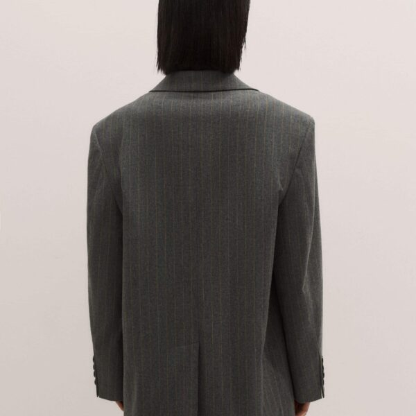 Me and Em Oversized Blazer – luxury British Grey in Me and Em exclusively at Coveti