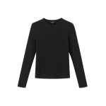 Me and Em Perfect Basic Top – luxury British Black in Me and Em exclusively at Coveti