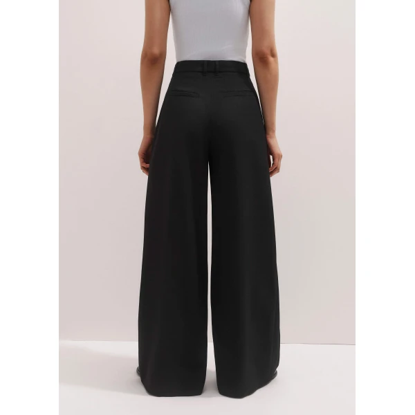 Me and Em Pleated Wide-Leg Trouser, view 4