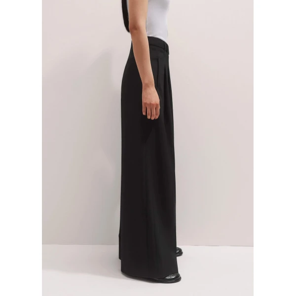Me and Em Pleated Wide-Leg Trouser, view 5