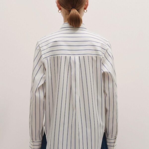 Me + Em Relaxed Forever Shirt – luxury British Multicolour in Me and Em exclusively at Coveti