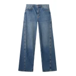 Me and Em Relaxed-Leg Jean – luxury British Blue in Me and Em exclusively at Coveti