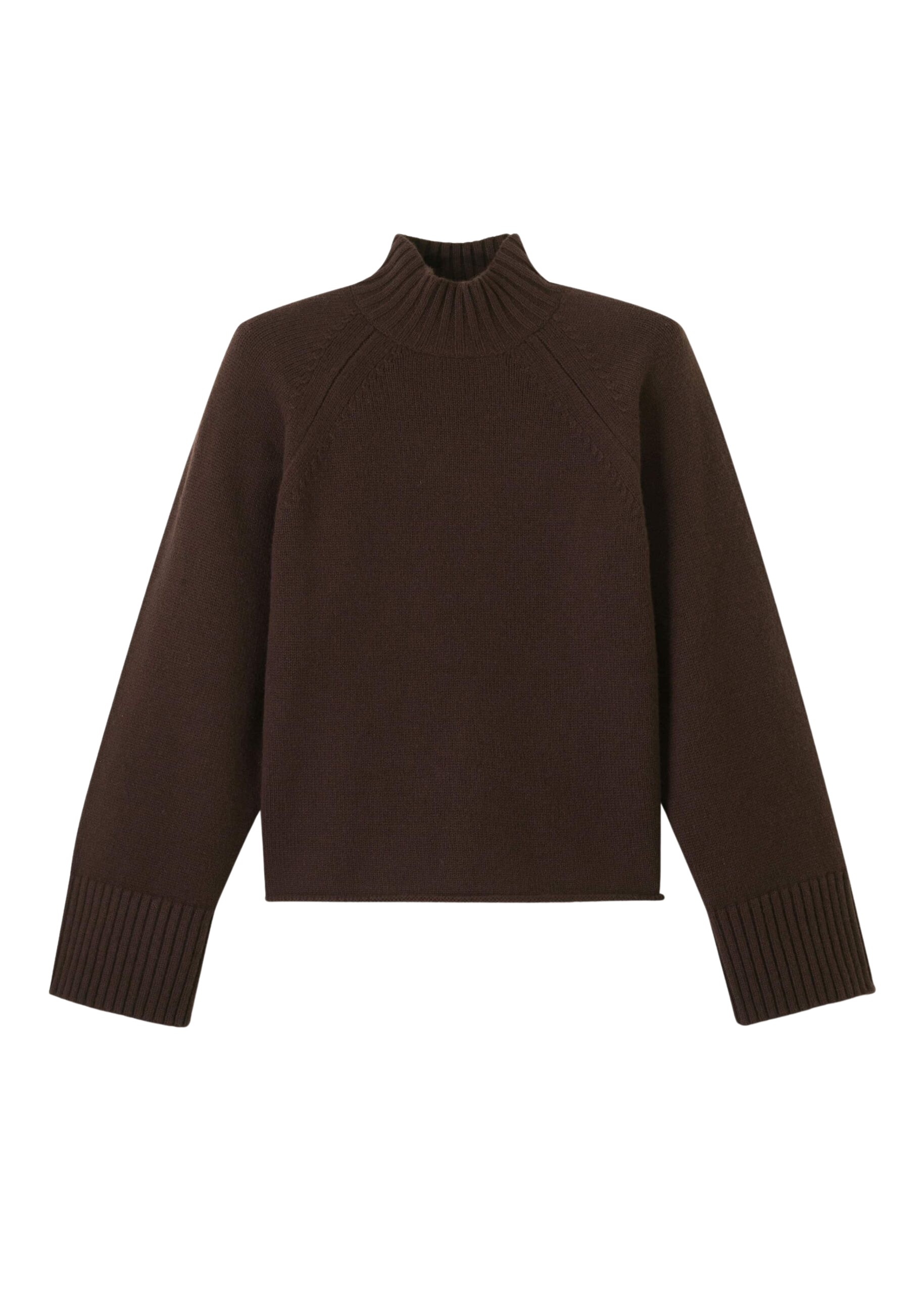 Me and Em Relaxed Luxe Sweater – luxury British Brown in Me and Em exclusively at Coveti