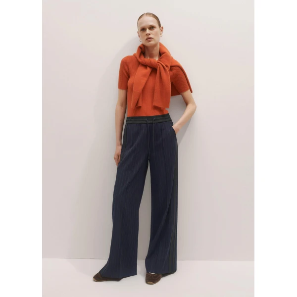 Me and Em Rib Knit Slim Tee, view 4