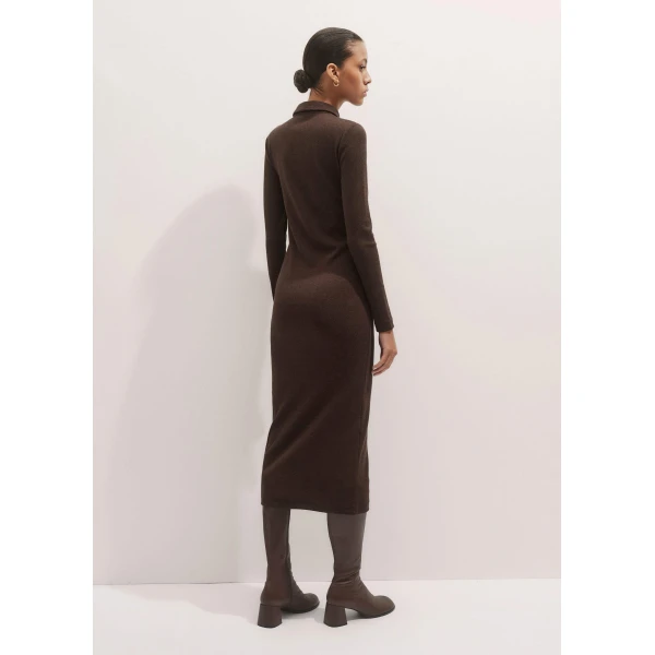 Me and Em Rib Midi Shirt Dress, view 5