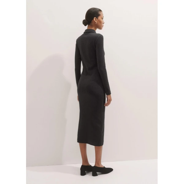 Me and Em Rib Midi Shirt Dress, view 6