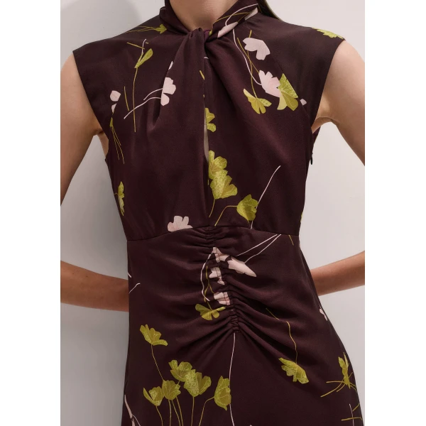Me and Em Ruched Maxi Dress, view 3
