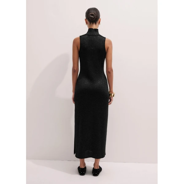 Me and Em Sequin Knit Maxi Dress, view 3