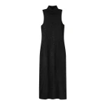 Me and Em Sequin Knit Maxi Dress – luxury British Black in Me and Em exclusively at Coveti