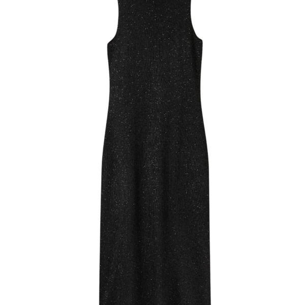 Me and Em Sequin Knit Maxi Dress – luxury British Black in Me and Em exclusively at Coveti