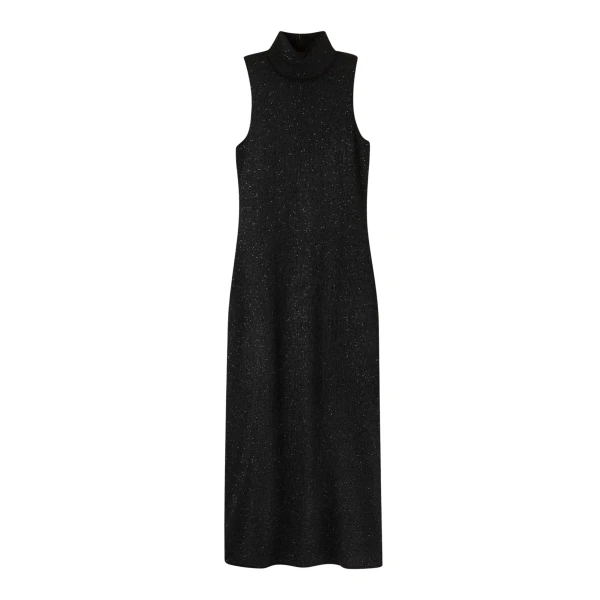 Me and Em Sequin Knit Maxi Dress – luxury British Black in Me and Em exclusively at Coveti