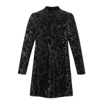 Me and Em Sequin Mini Dress – luxury British Black in Me and Em exclusively at Coveti