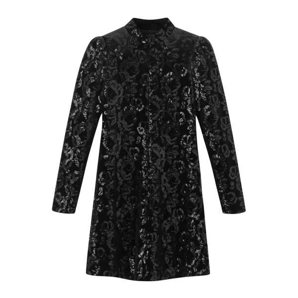 Me and Em Sequin Mini Dress – luxury British Black in Me and Em exclusively at Coveti