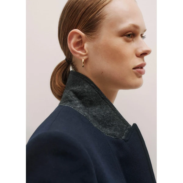 Me and Em Sharp Shoulder Blazer, view 6