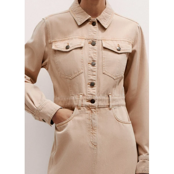 Me and Em Shirt Midi Dress, view 4