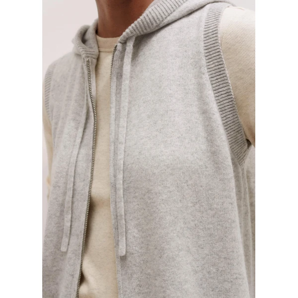 Me and Em Sleeveless Zip Hoody Jacket, view 4