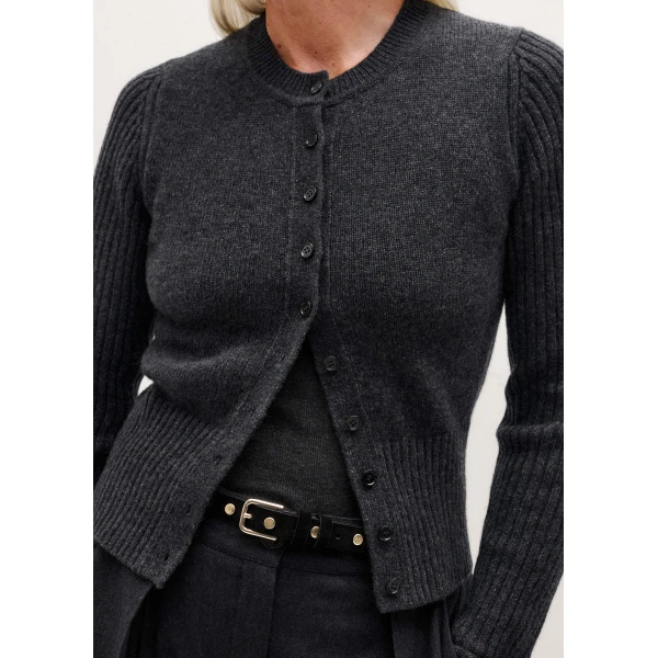 Me and Em Slim Crop Cardigan, view 3