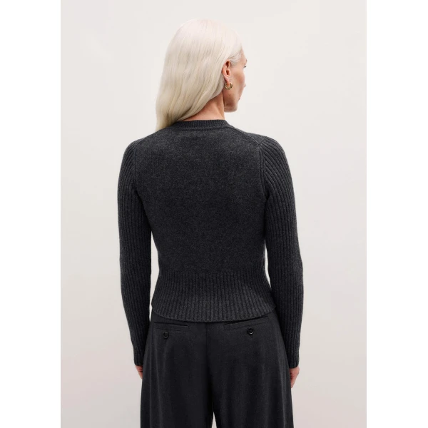 Me and Em Slim Crop Cardigan, view 3