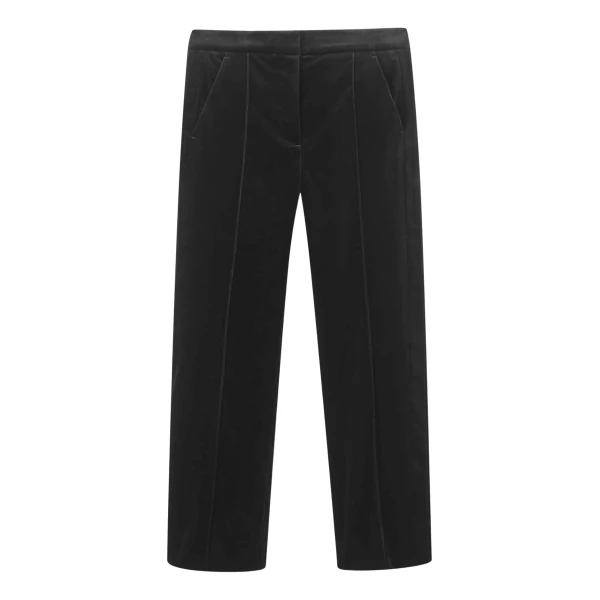 Me and Em Slim Crop Pant – luxury British Black in Me and Em exclusively at Coveti