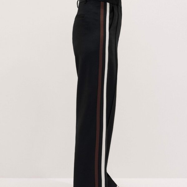 Me and Em Sporty Smart Man Pant – luxury British Black in Me and Em exclusively at Coveti