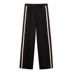 Me and Em Sporty Smart Man Pant – luxury British Black in Me and Em exclusively at Coveti