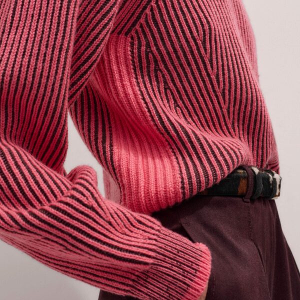 Me and Em Statement Jumper – luxury British Red in Me and Em exclusively at Coveti