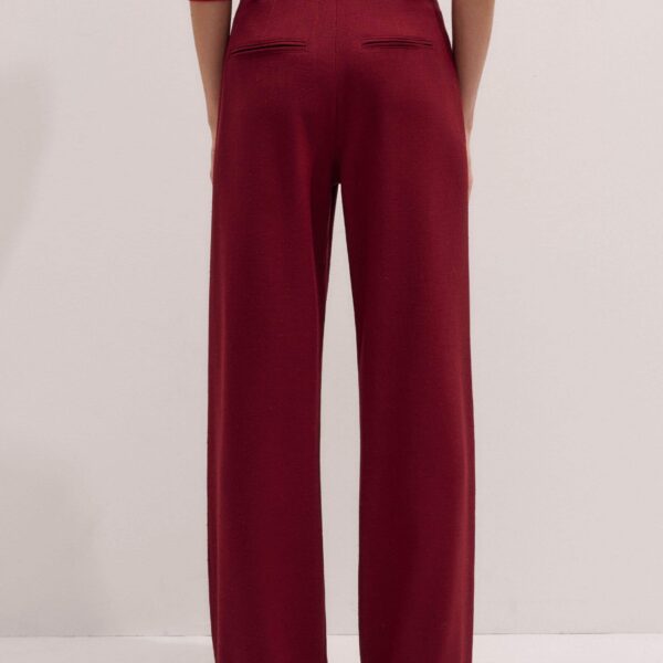 Me and Em Statement Man Pant – luxury British Red in Me and Em exclusively at Coveti